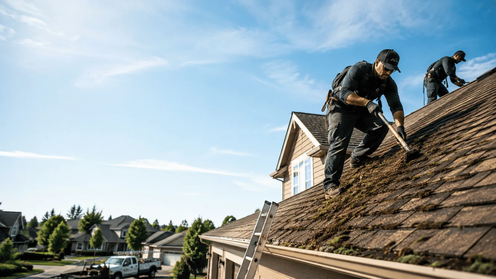 Roof Moss Removal in Long Lake, MI near me